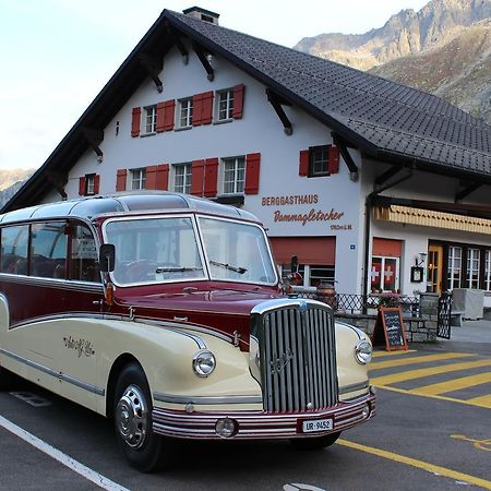 ホテルBerggasthaus Dammagletscher ゲシェネン エクステリア 写真